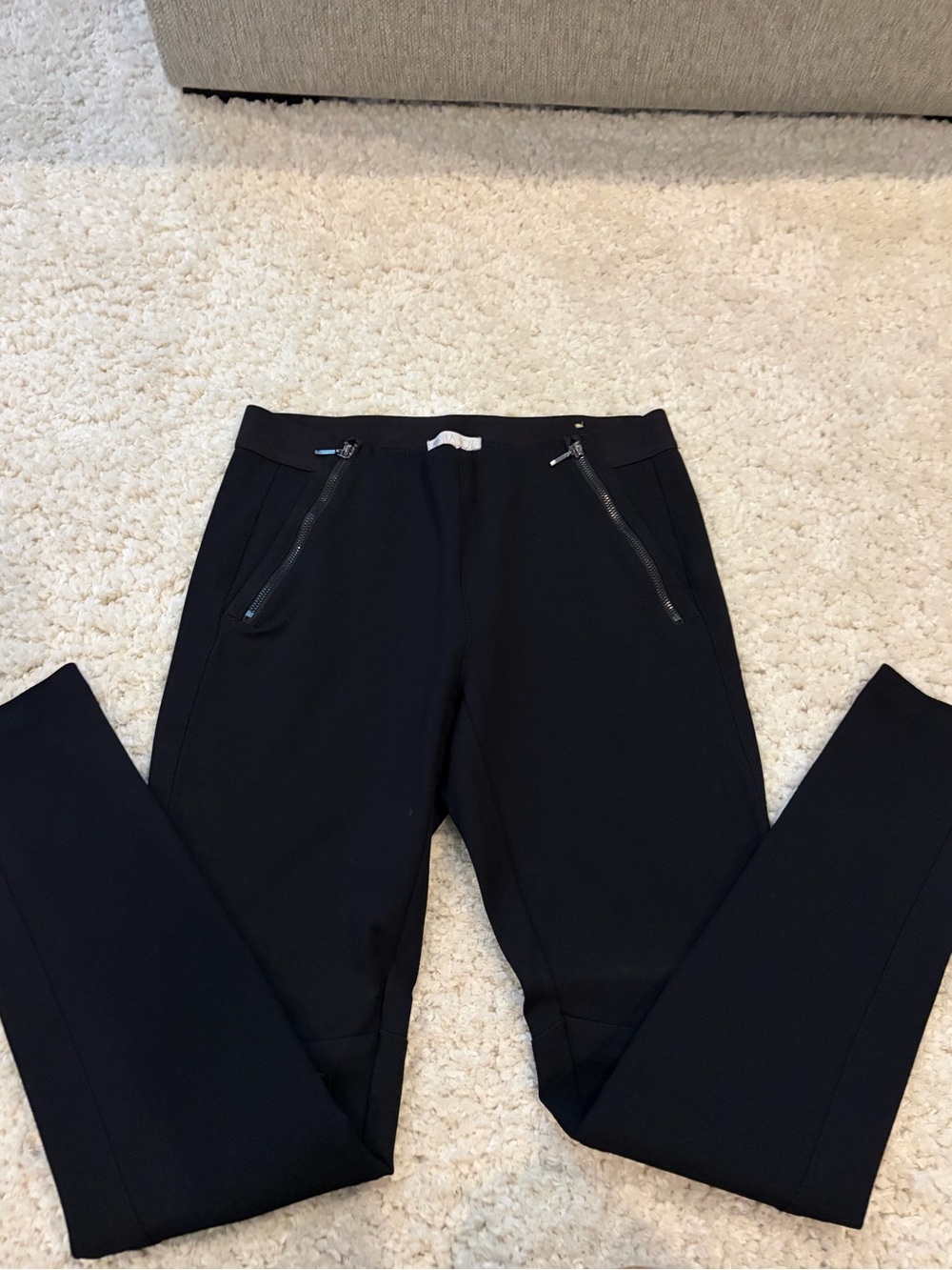 Lila Rose Black Pants with Zip Pockets